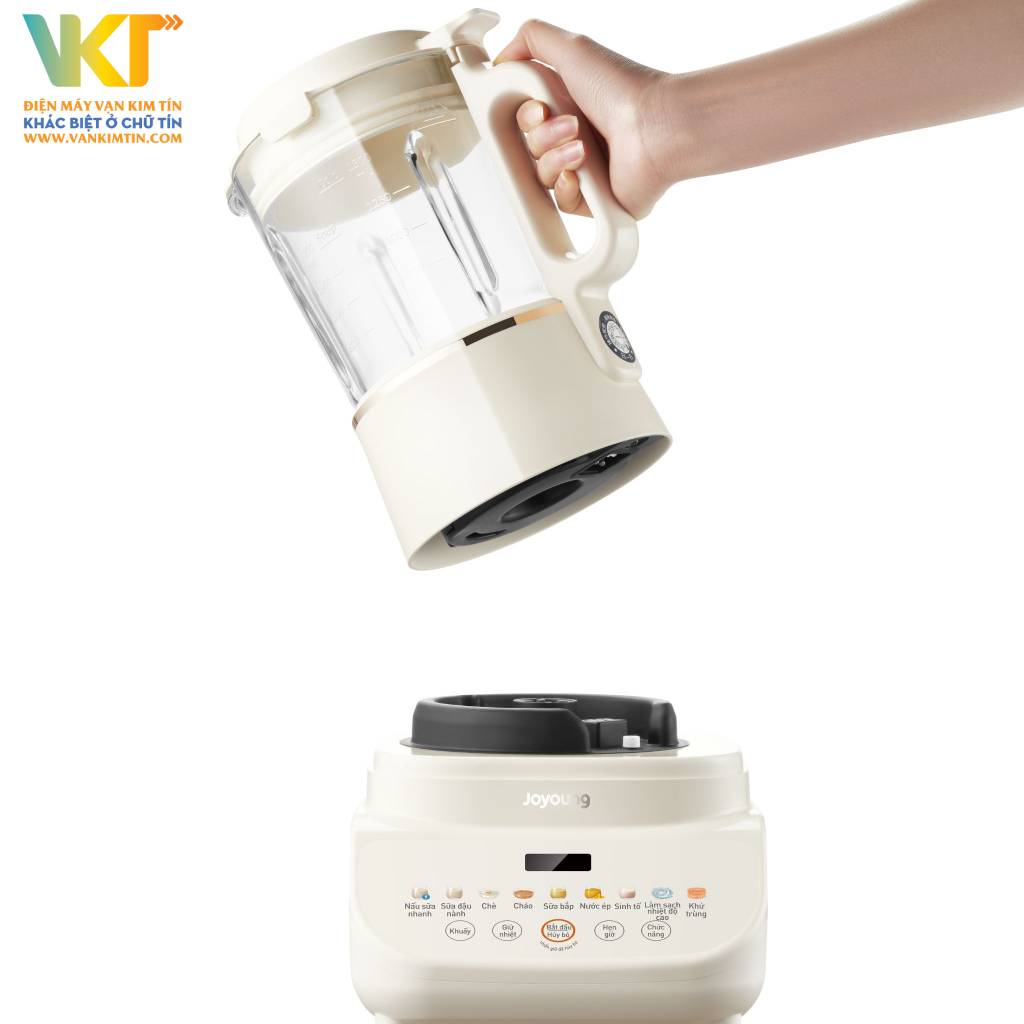 Máy làm sữa hạt chống ồn Joyoung JHSB-602 - Các chi tiết tháo rời dễ dàng sử dụng, gọn gàng và tiện nghi