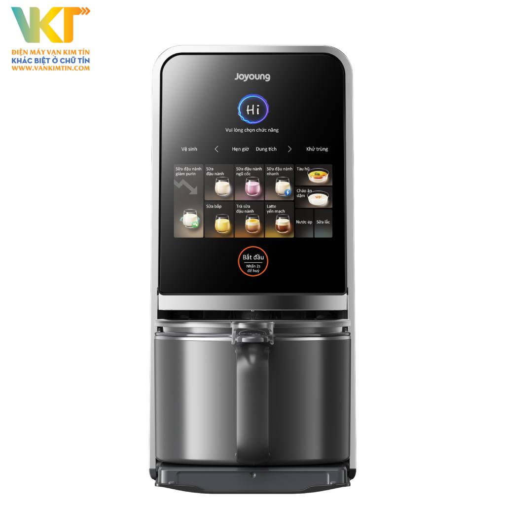 Máy làm sữa hạt tự động làm sạch Joyoung JSCB-K7 PRO - Tối ưu không gian bếp với thiết kế hiện đại, tiện nghi khi dùng