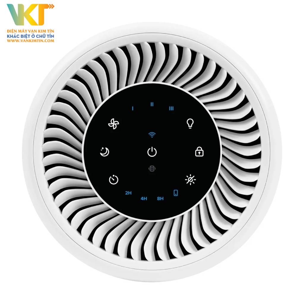 Máy lọc không khí Levoit Core 200s - Bảng điều khiển cảm ứng thông minh, dễ tùy chọn