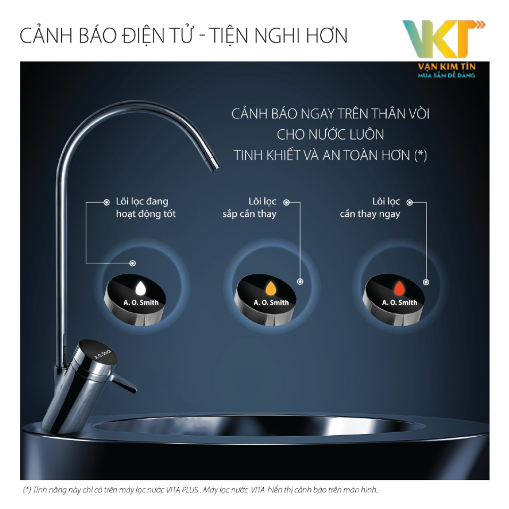 Máy lọc nước giữ khoáng AOSmith Vita Plus