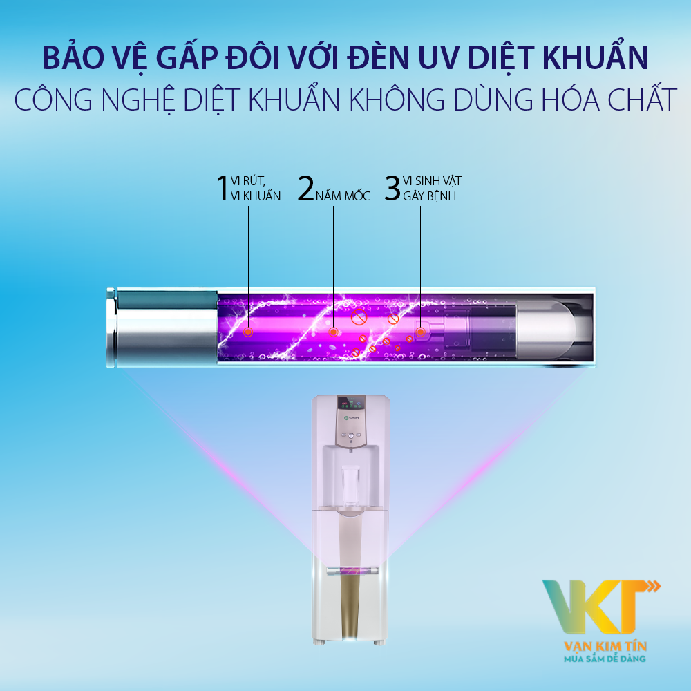 Máy lọc nước RO UV AOSmith ADR75-V-ET-1