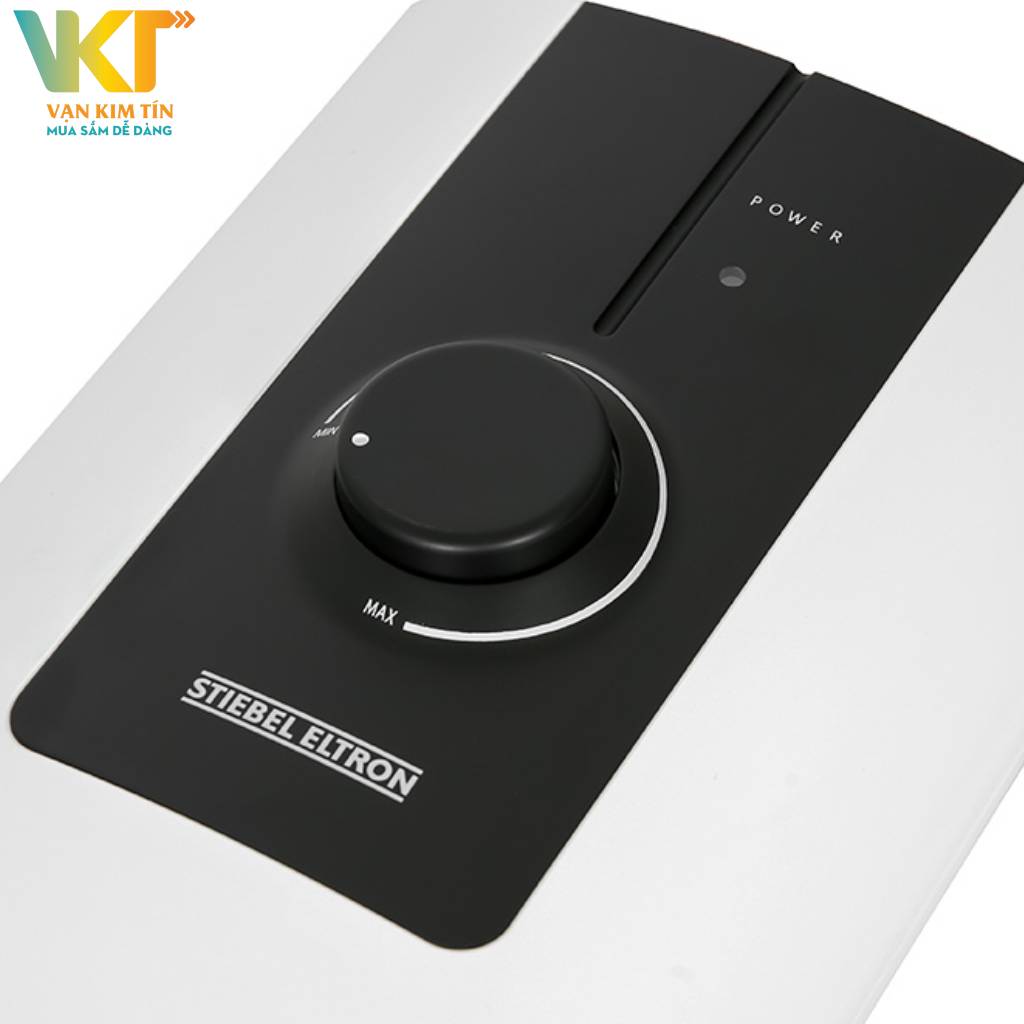 Máy nước nóng trực tiếp Stiebel Eltron 4500W WS 45 EC - Bộ ổn định nhiệt kép điều khiển và tự động ngắt trong quá trình làm nóng