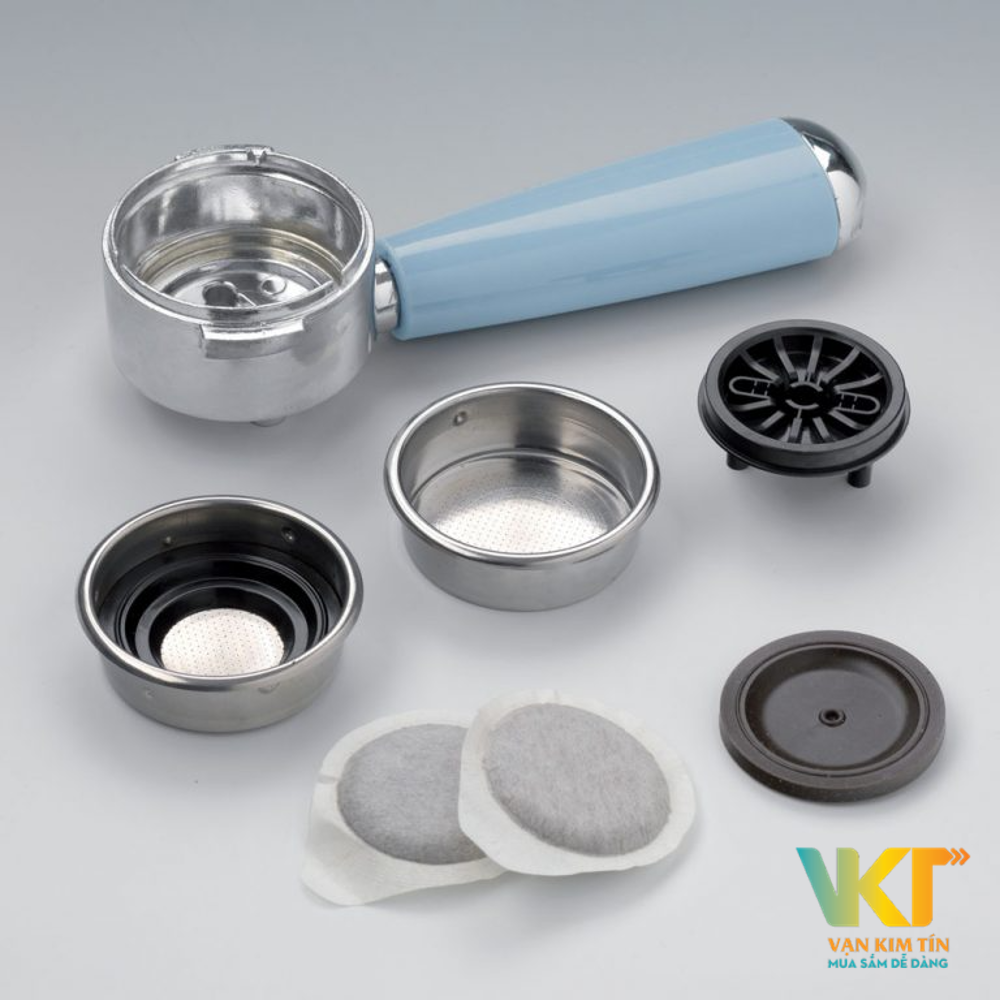 Máy pha cà phê Ariete MOD 1389/15 - Màu xanh da trời