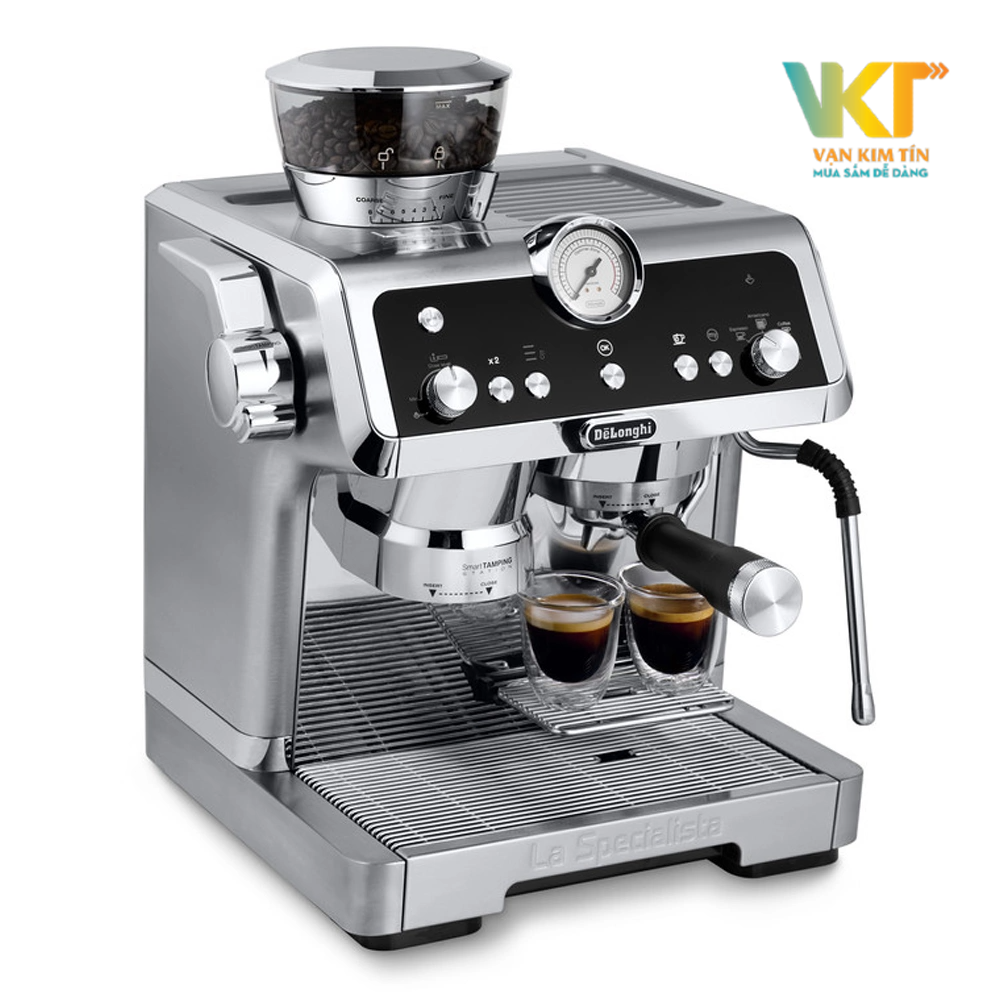 Máy pha cà phê Delonghi EC9355.M - Công nghệ xay cảm biến hiện đại, đồng đều nhất