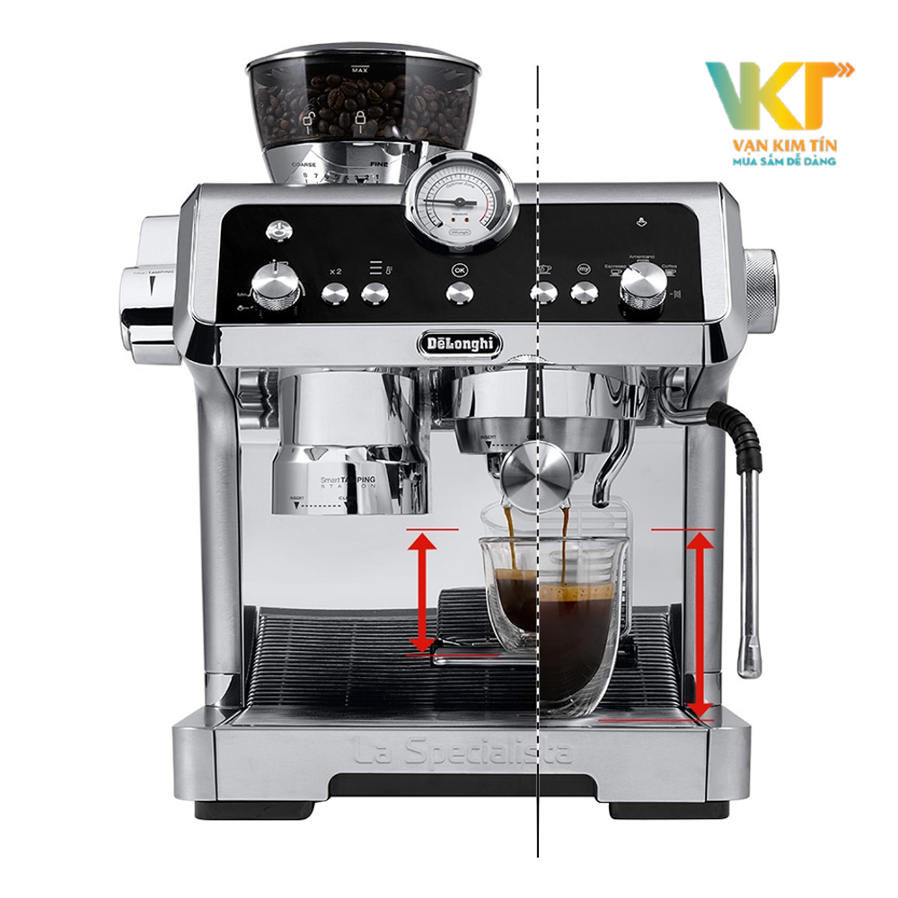 Máy pha cà phê Delonghi EC9355.M - Công suất mạnh mẽ, hoạt động hiệu quả