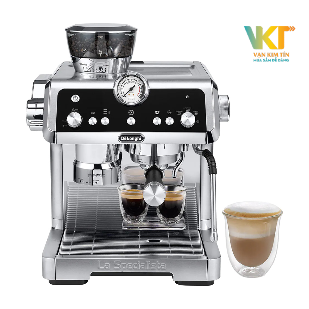 Máy pha cà phê Delonghi EC9355.M - Thiết kế hiện đại, dung tích 2 lít