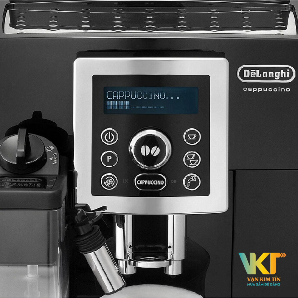 Máy pha cà phê Delonghi ECAM23.460.B - Bảng điều khiển nút nhấn, dễ dàng thao tác