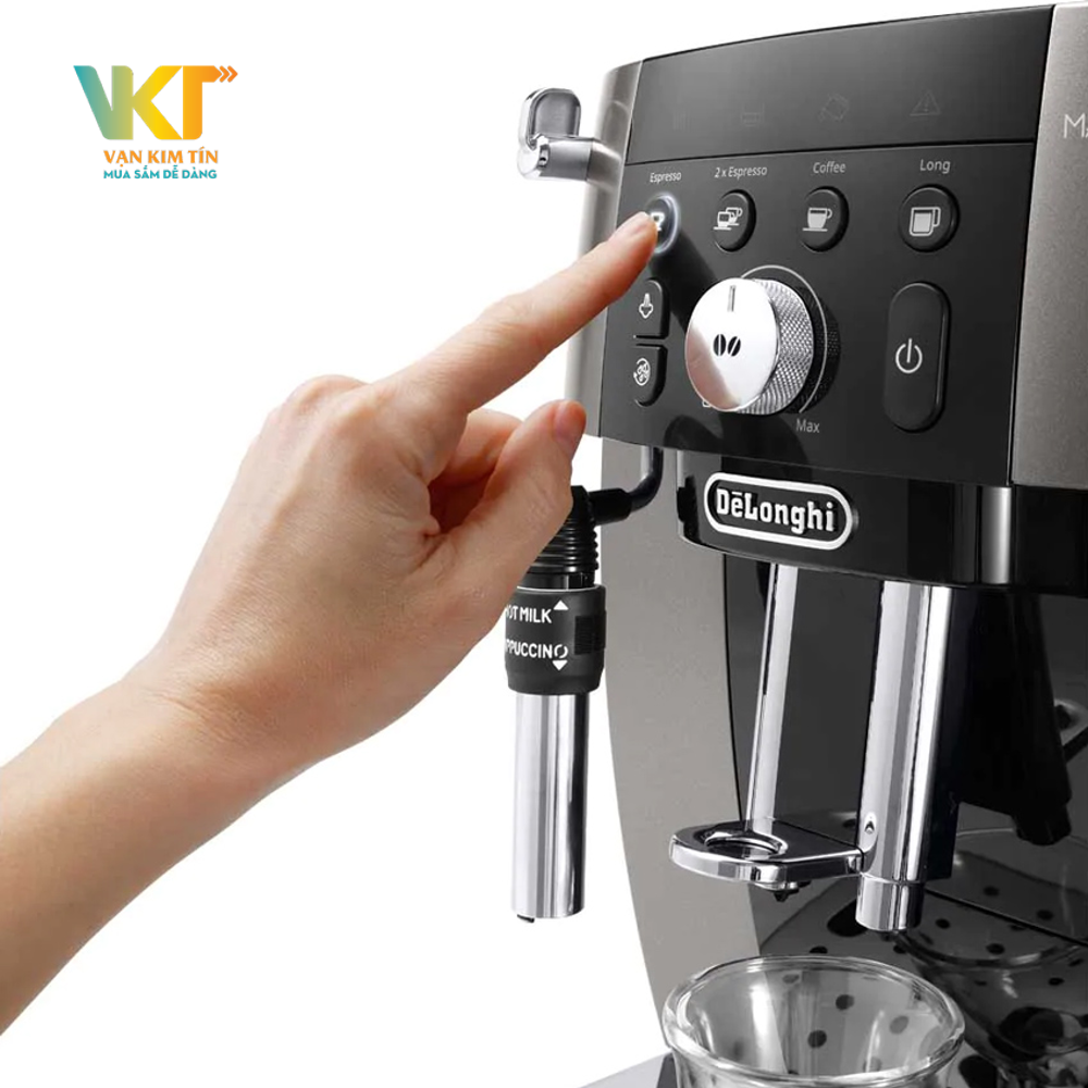 Máy pha cà phê Delonghi ECAM250.33.TB - Menu cài đặt sẵn đa dạng, phù hợp với nhiều sở thích khác nhau