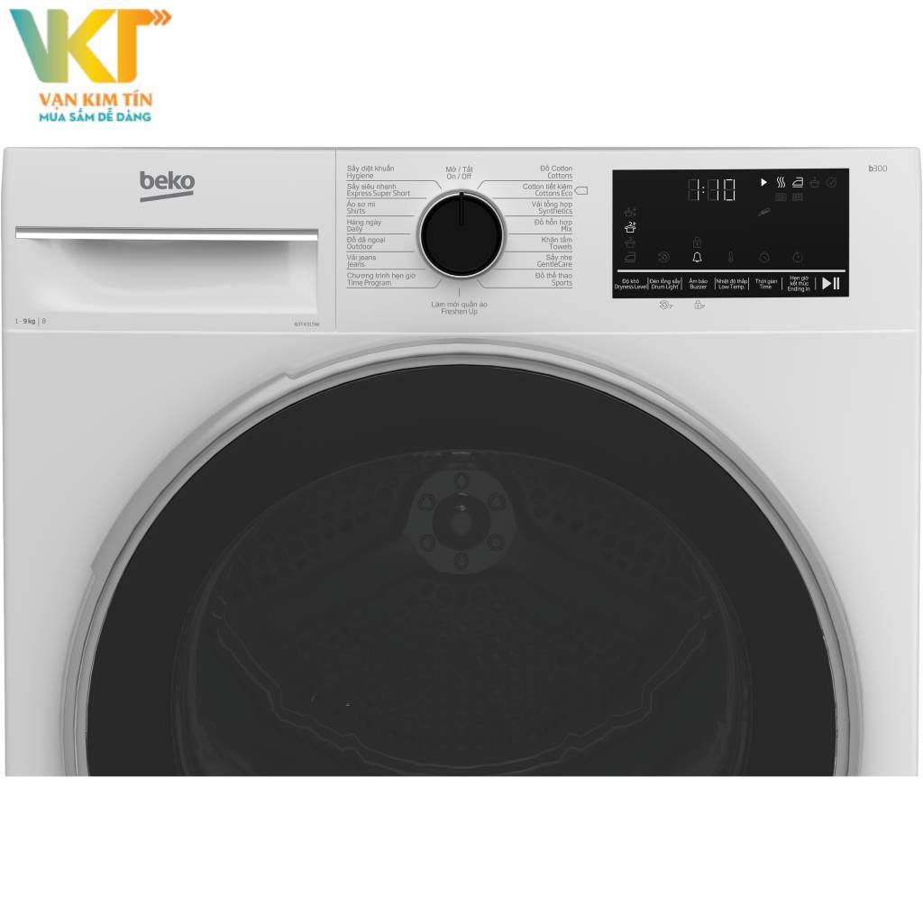 Máy sấy ngưng tụ Beko 9 kg B3T4319W