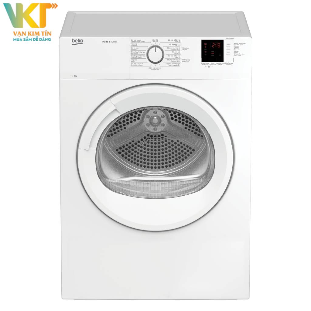 Máy sấy thông hơi Beko 8 kg DA8112RX0W - Giới thiệu