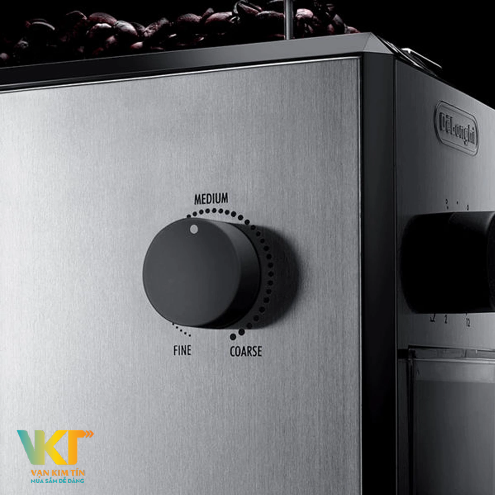 Máy xay cà phê Delonghi KG89 - Đảm bảo an toàn với hệ thống an toàn kép