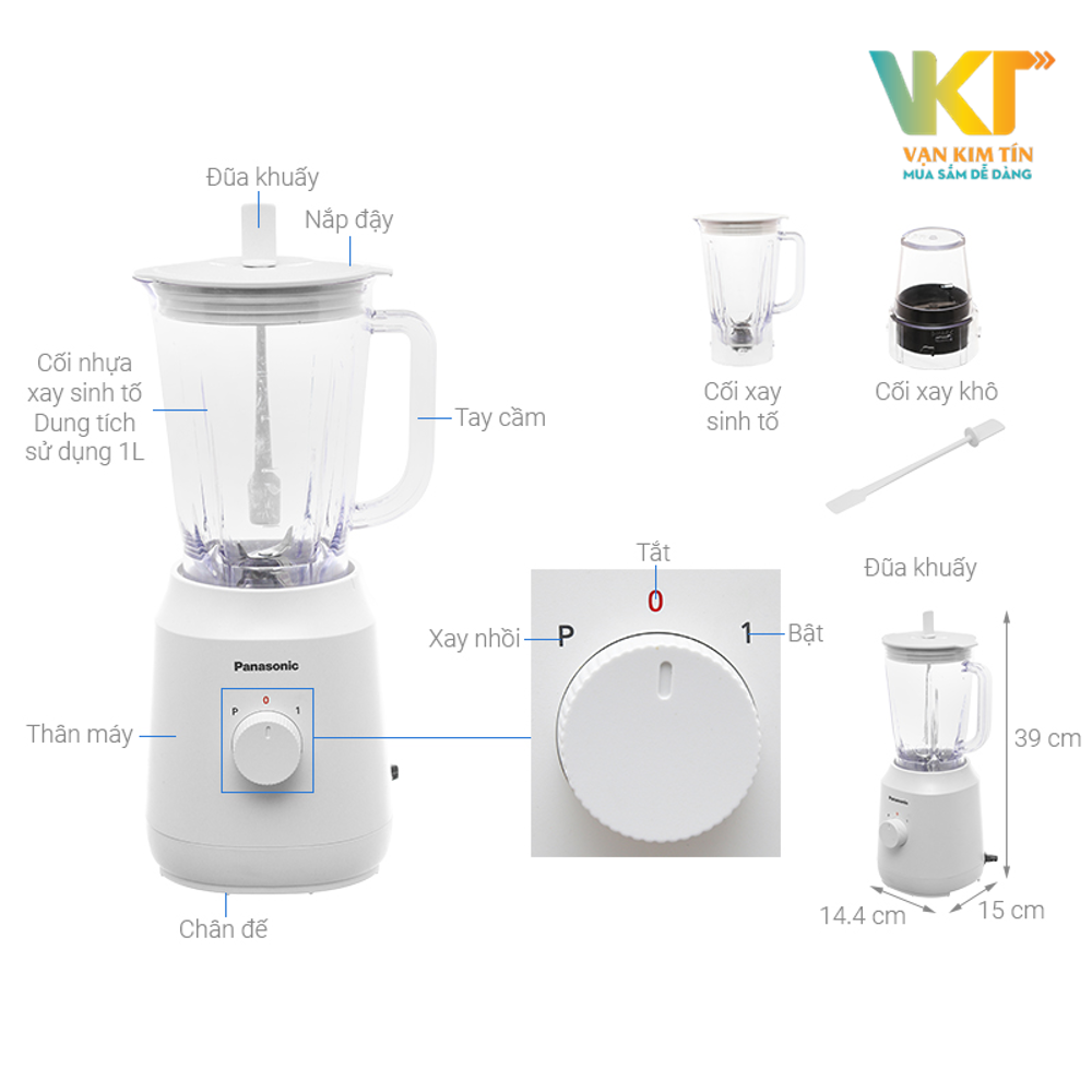 Máy xay sinh tố Panasonic MX-EX1031WRA