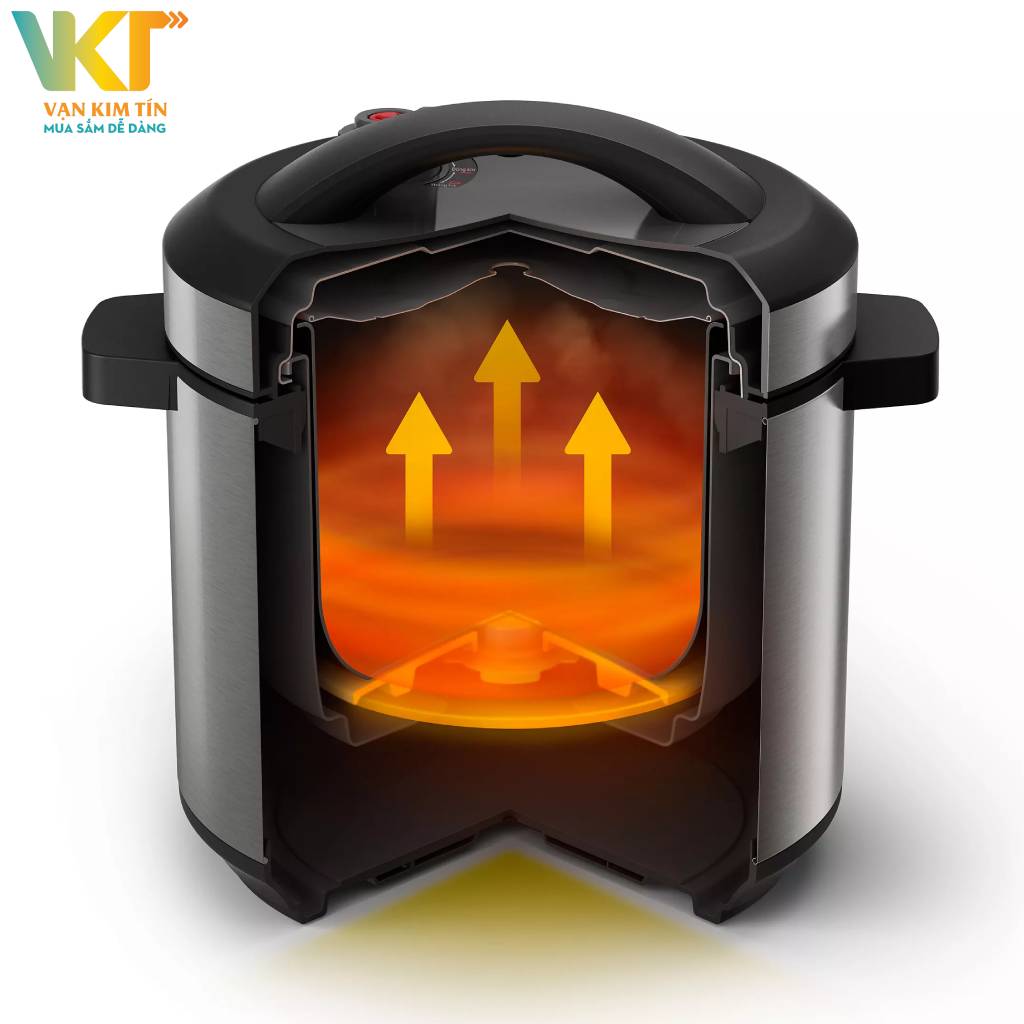 Nồi áp suất đa năng Philips HD2237/66 - Dung tích lớn