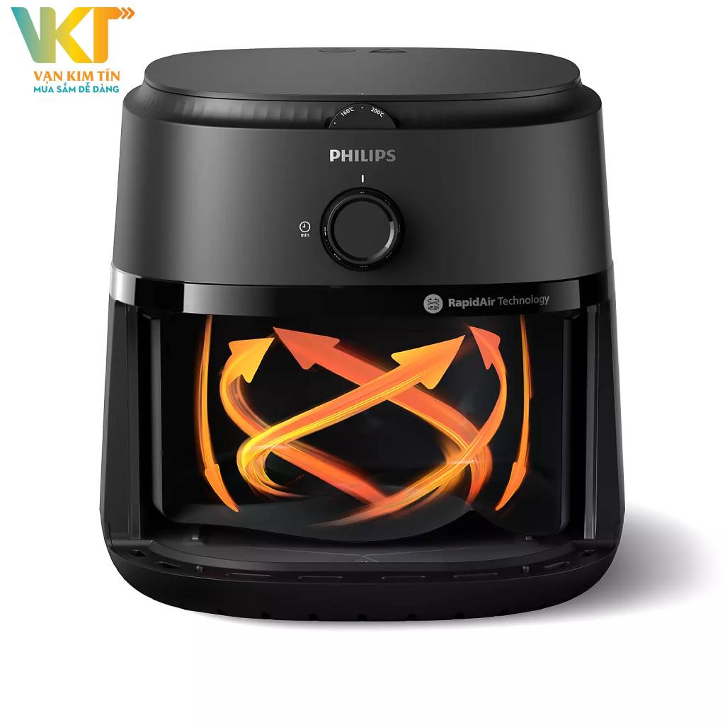 Nồi chiên không dầu Philips NA130/00 - Giảm được lượng chất béo cao, an toàn sức khỏe