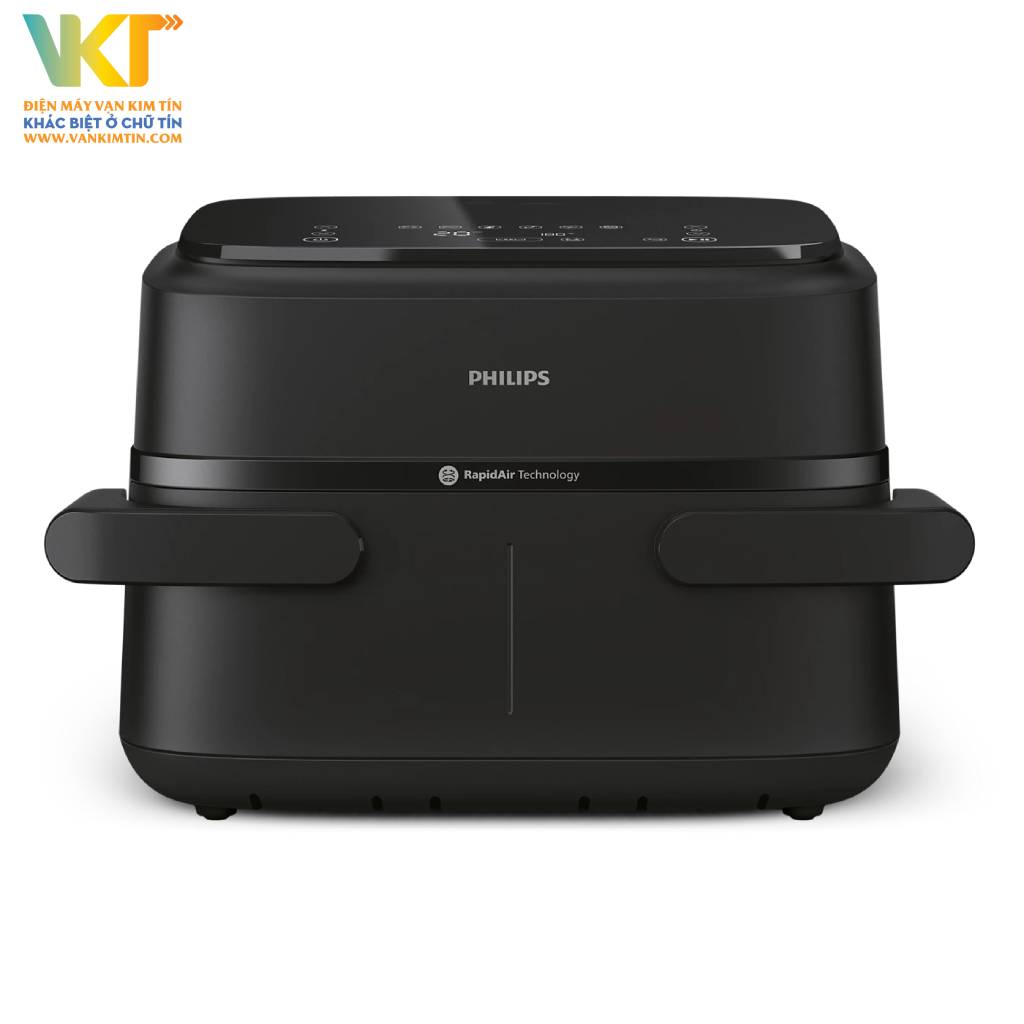 Nồi chiên không dầu Philips NA150/00 - Thiết kế 2 trong 1 tăng cường linh hoạt, đảm bảo nhu cầu nấu