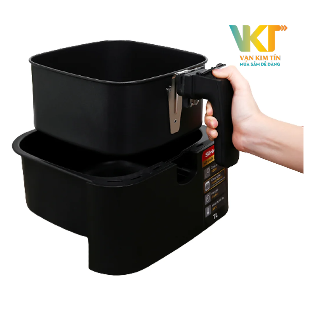 Nồi chiên không dầu Sharp KF-AF70EV-BK 7.0 lít