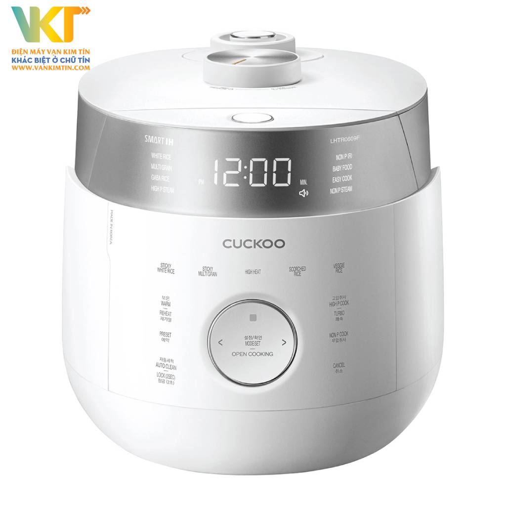 Nồi cơm áp suất cao tần Cuckoo 1.08 lít CRP-LHTR0609F - Thiết kế nhỏ gọn với dung tích lý tưởng cho gia đình