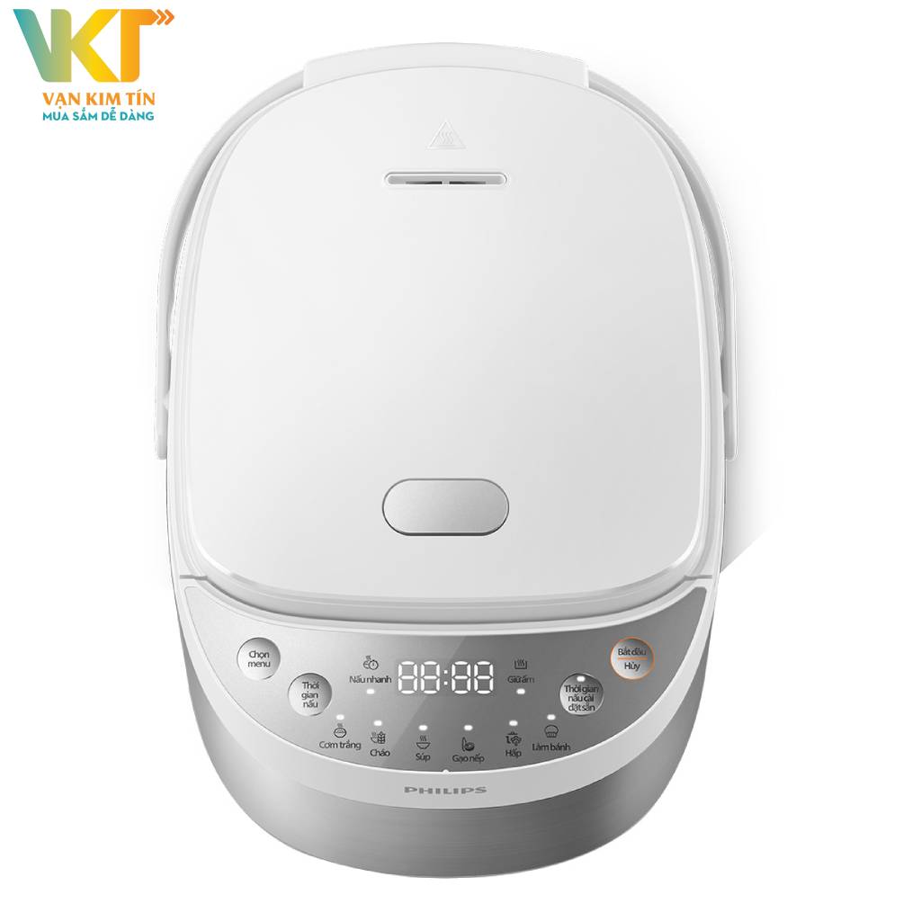 Nồi cơm điện mini Philips 0.85 lít HD3170/66 - Dung tích 0.85 lít phù hợp cho người độc thân, gia đình nhỏ ít người