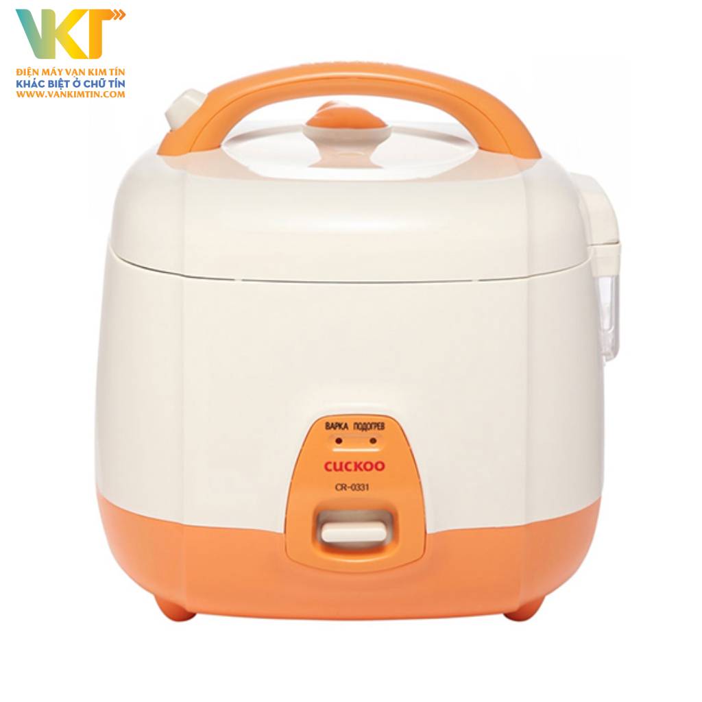 Nồi cơm điện nắp gài Cuckoo 0.5 lít CR-0331 - Kiểu dáng nhỏ gọn, chất liệu bền tốt, dễ dàng mang đi khi cần