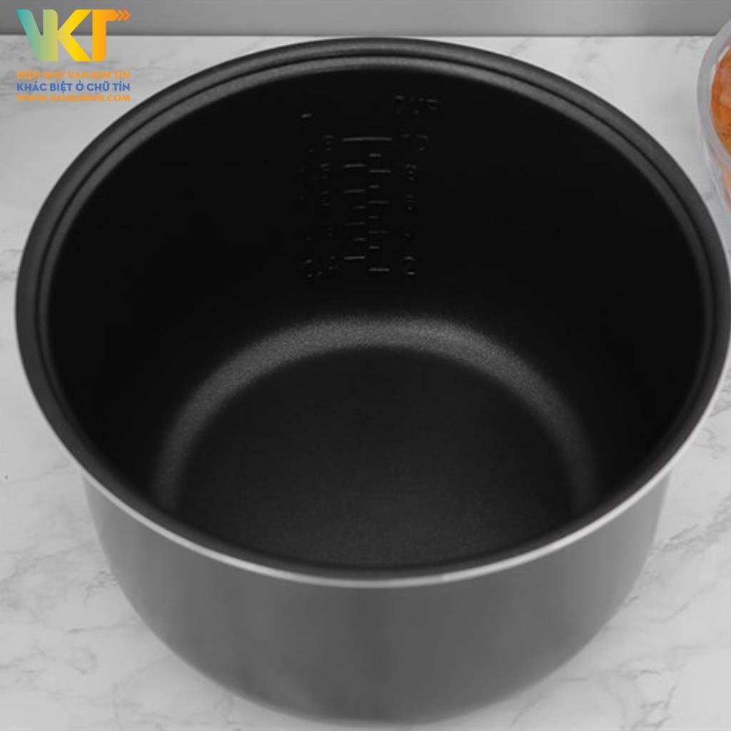 Nồi cơm điện nắp gài Cuckoo 1.8 lít CR-1081 - An toàn cho sức khỏe, tiện làm sạch với lòng nồi chống dính