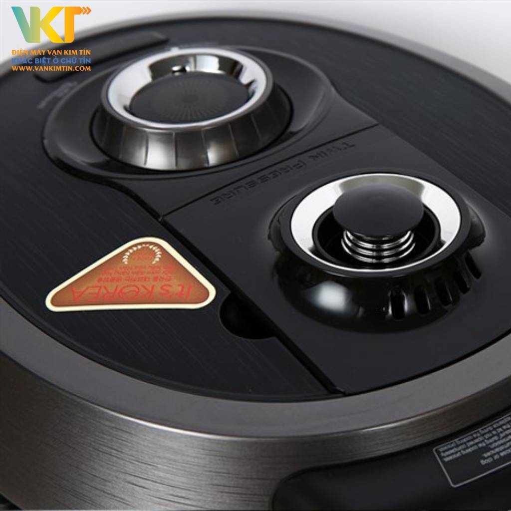 Nồi cơm điện tử cao tần áp suất Cuckoo 1.8 lít CRP-RT1008F/BKTSVNCV - Công nghệ áp suất kép Twin Pressure đột phá