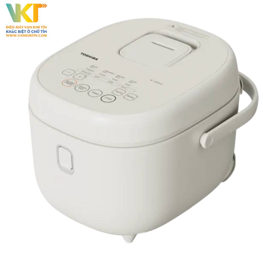 Nồi cơm điện tử Toshiba 1.8 lít RC-18DR4TVN(W) - Tùy chọn 3 chế độ nấu cùng 10 chương trình khác nhau