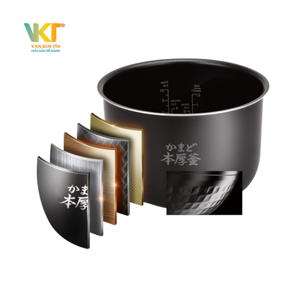 Nồi cơm điện tử Toshiba RC-18DH2PV(W)