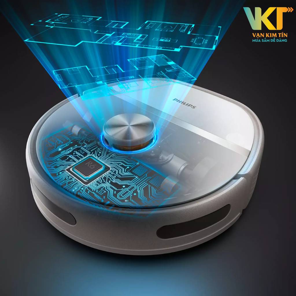 Robot hút bụi lau nhà Philips XU6500/82 - Điều khiển từ xa