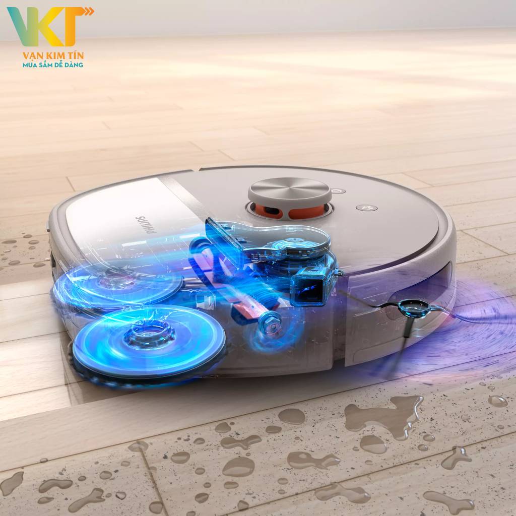 Robot hút bụi lau nhà Philips XU6500/82 - Thoải mãi dọn dẹp với dung tích lớn