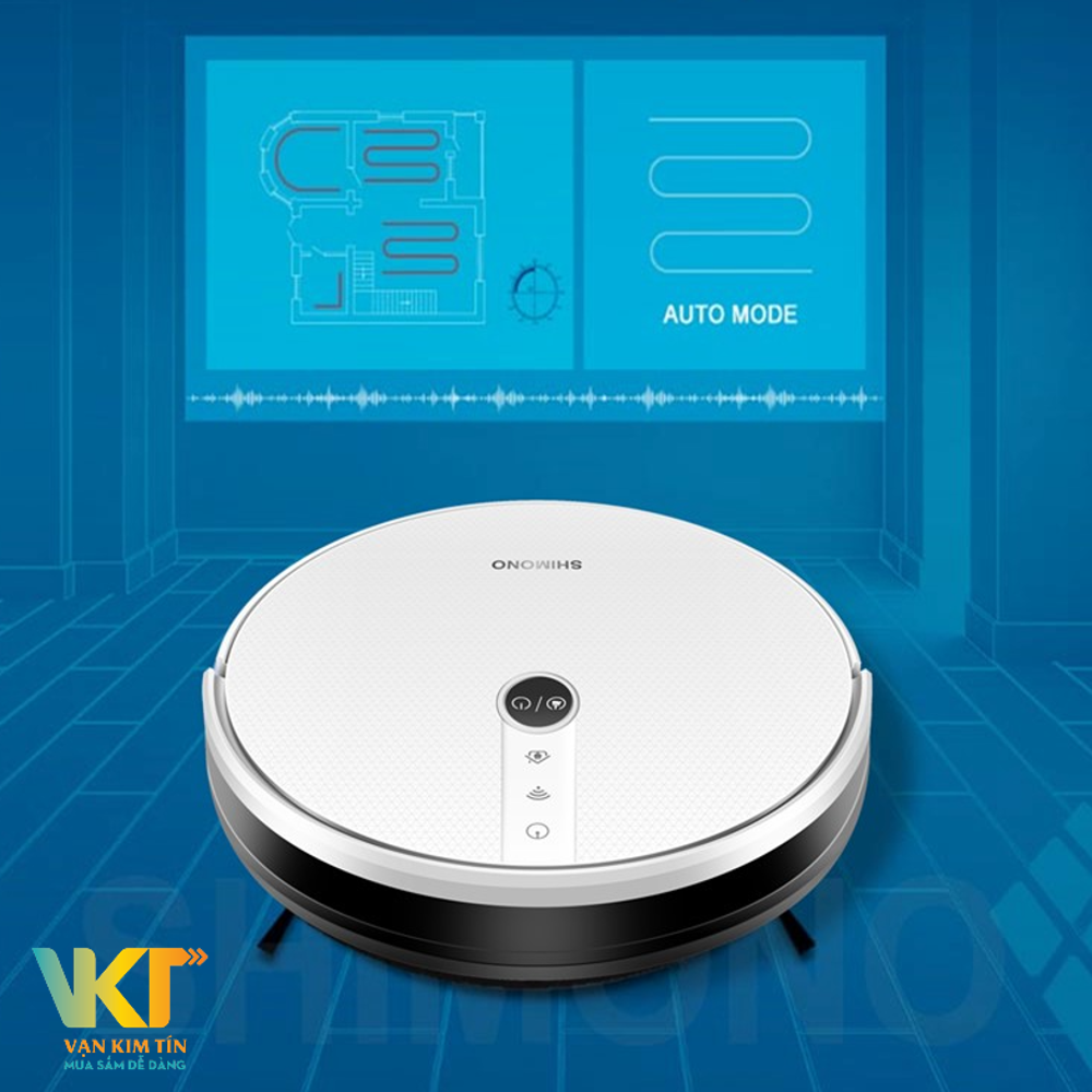 Robot hút bụi lau nhà Shimono RS38W