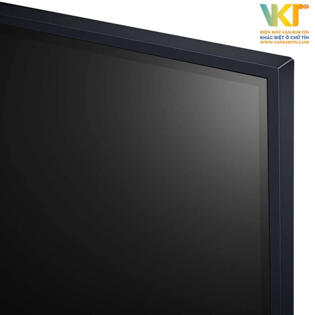 Smart Tivi LG 4K 43 inch 43QNED80TSA - Thiết kế màn hình phẳng, góc cạnh mạnh mẽ và hiện đại