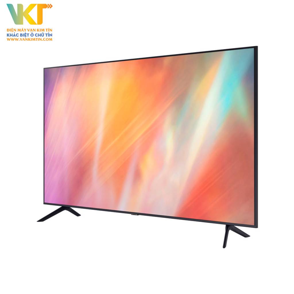 Smart Tivi Samsung UHD 4K 75 inch UA75AU7700 - Cho hình ảnh hiển thị sắc nét, sinh động với bộ xử lý Crystal 4K