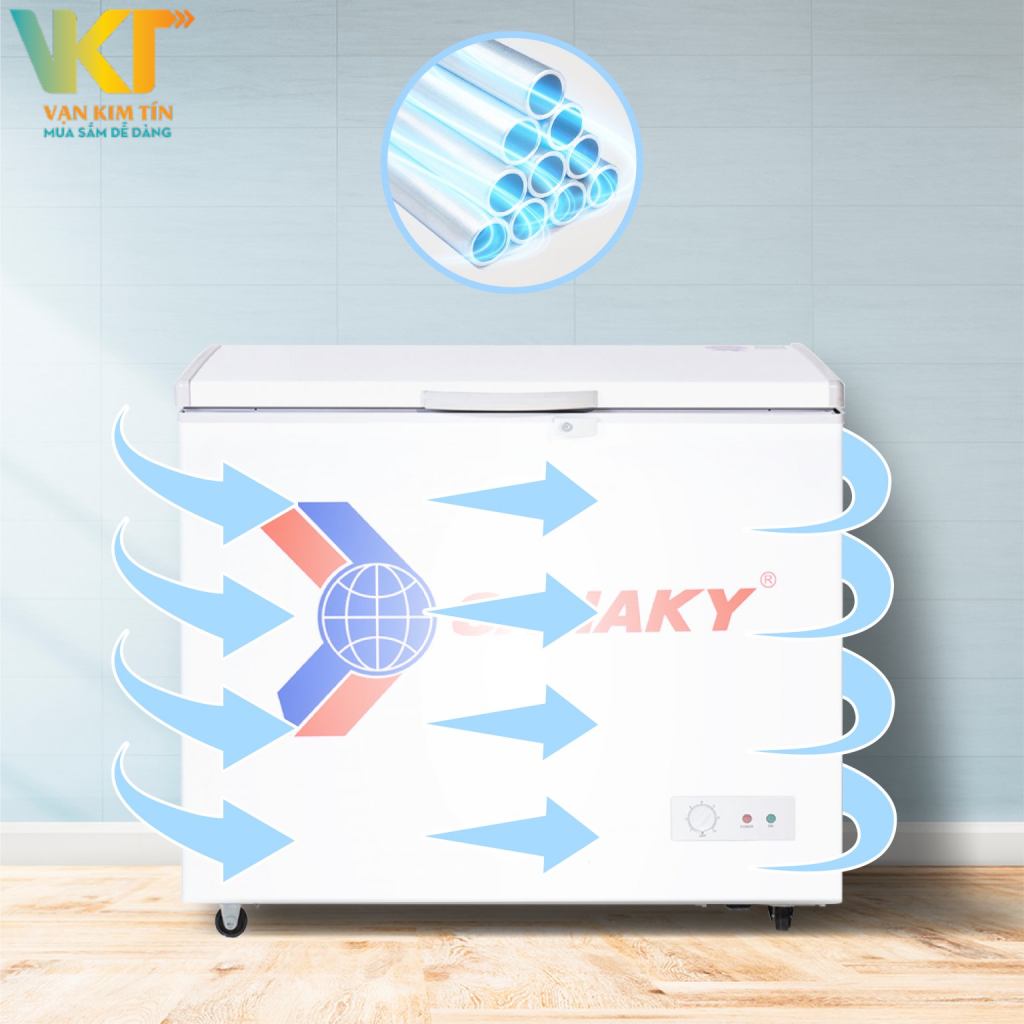 Tủ đông Sanaky VH-225HY2 220 lít
