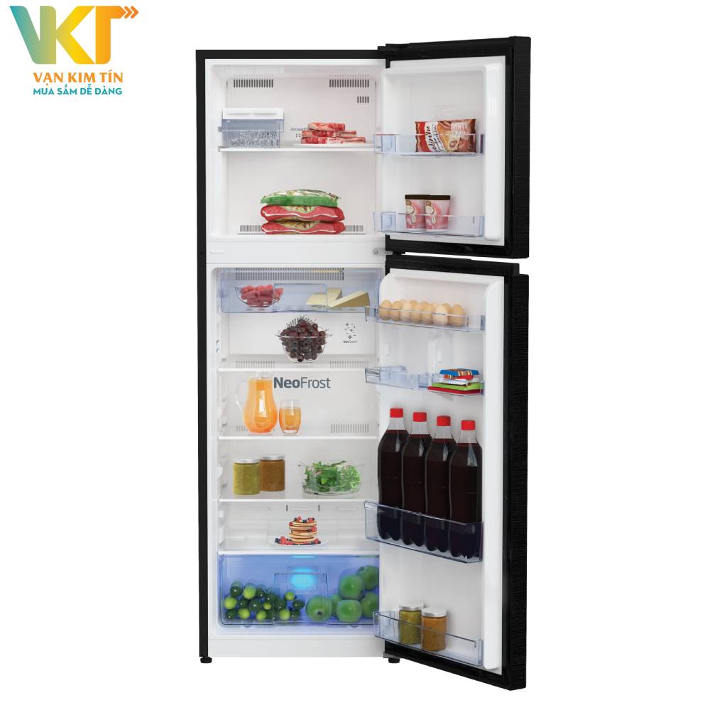 Tủ lạnh Beko Inverter 250 lít RDNT271I50VWB - Dung tích lớn lựa chọn hoàn hảo cho gia đình 2 - 3 người