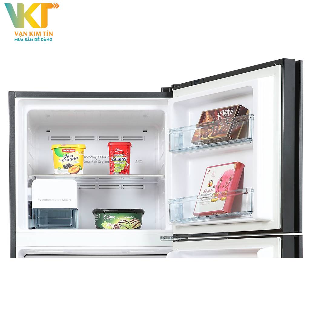 Tủ lạnh Hitachi Inverter 349 lít R-FVY480PGV0 - Bộ lọc Triple Power khử mùi mạnh mẽ hỗ trợ diệt khuẩn 99%