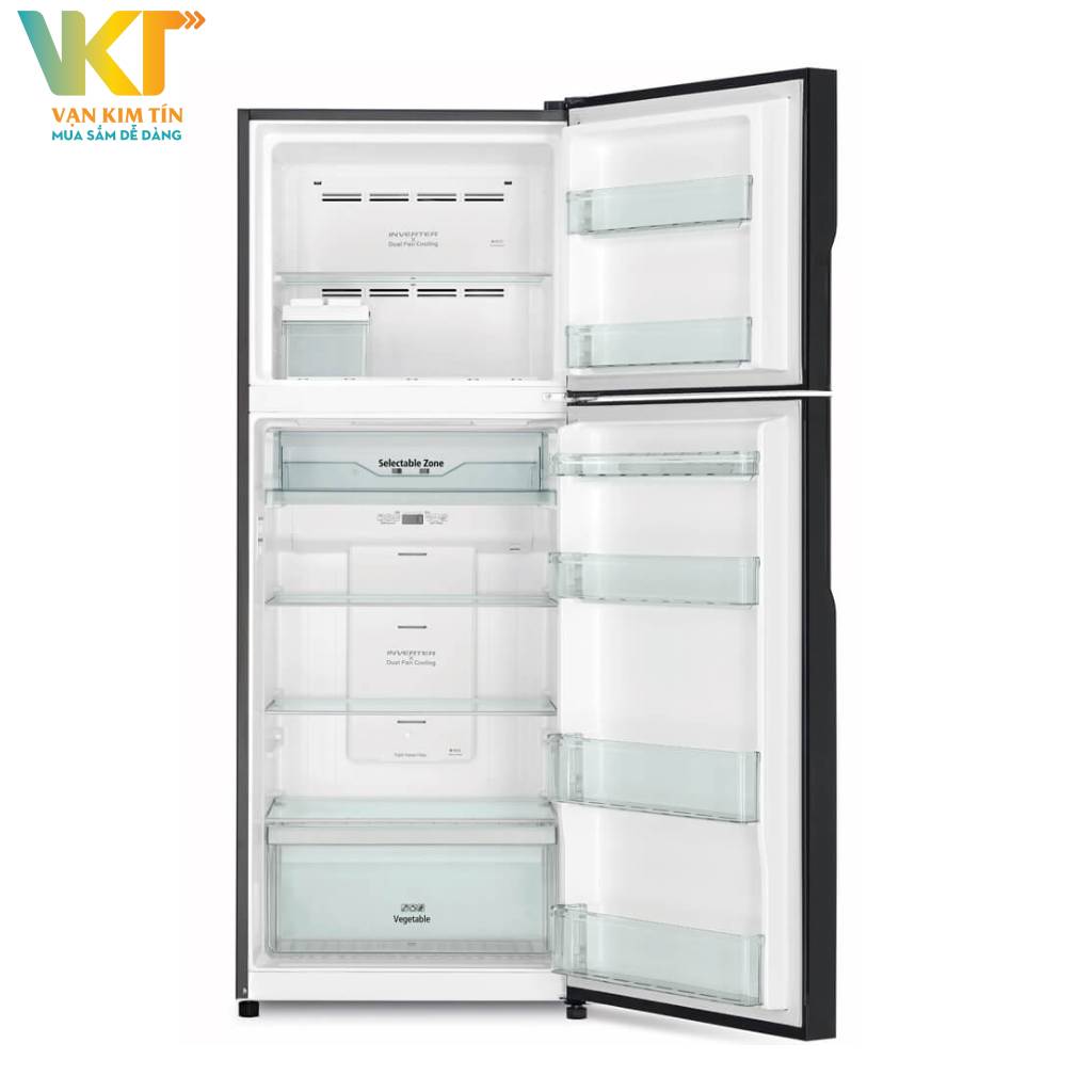 Tủ lạnh Hitachi Inverter 406 lít R-FVX510PGV9 - Tiết kiệm điện năng và nhiệt độ ổn định mỗi ngăn