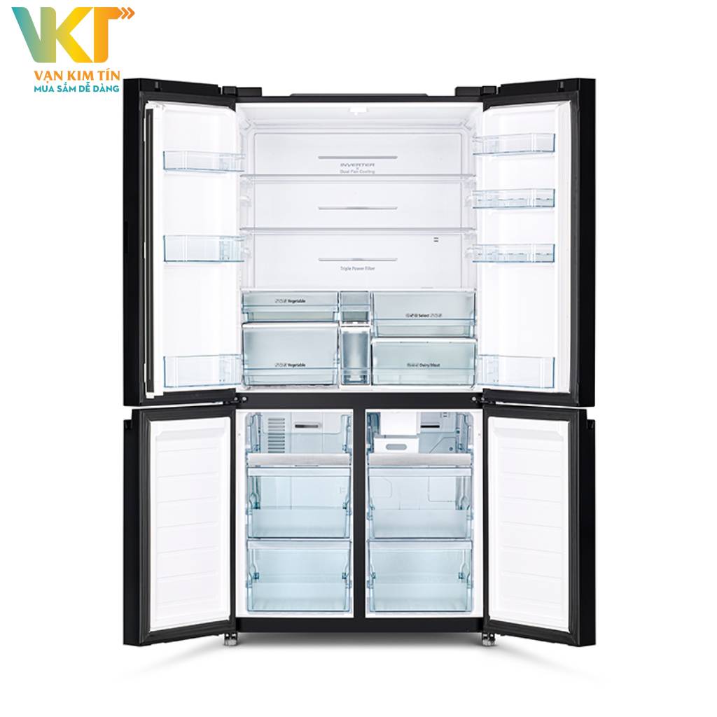 Tủ lạnh Hitachi Inverter 569 lít R-WB640PGV1 - Ngăn chuyển đổi đa năng, điều chỉnh nhiệt độ lý tưởng