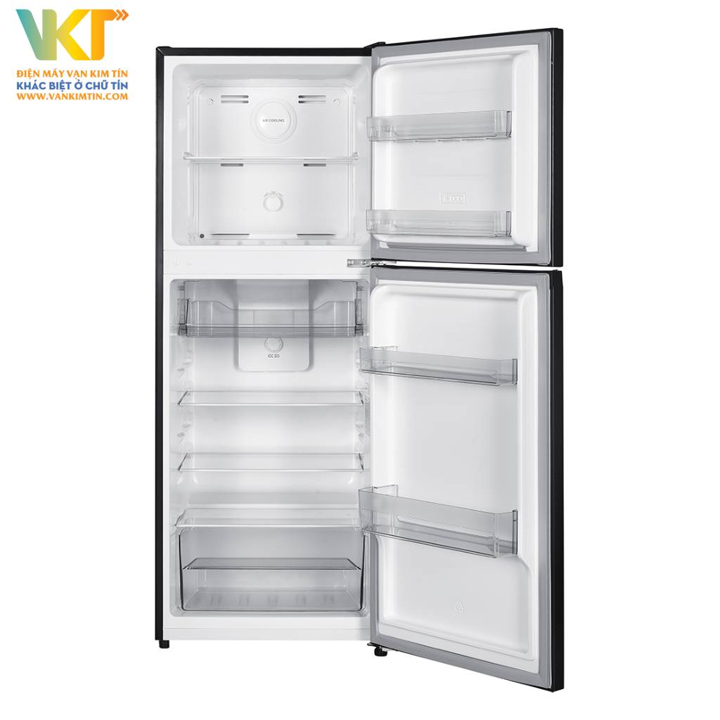 Tủ lạnh Sharp Inverter 197 lít SJ-X215V-DG - Chất liệu kính cường lực chắc chắn, độ bền cao