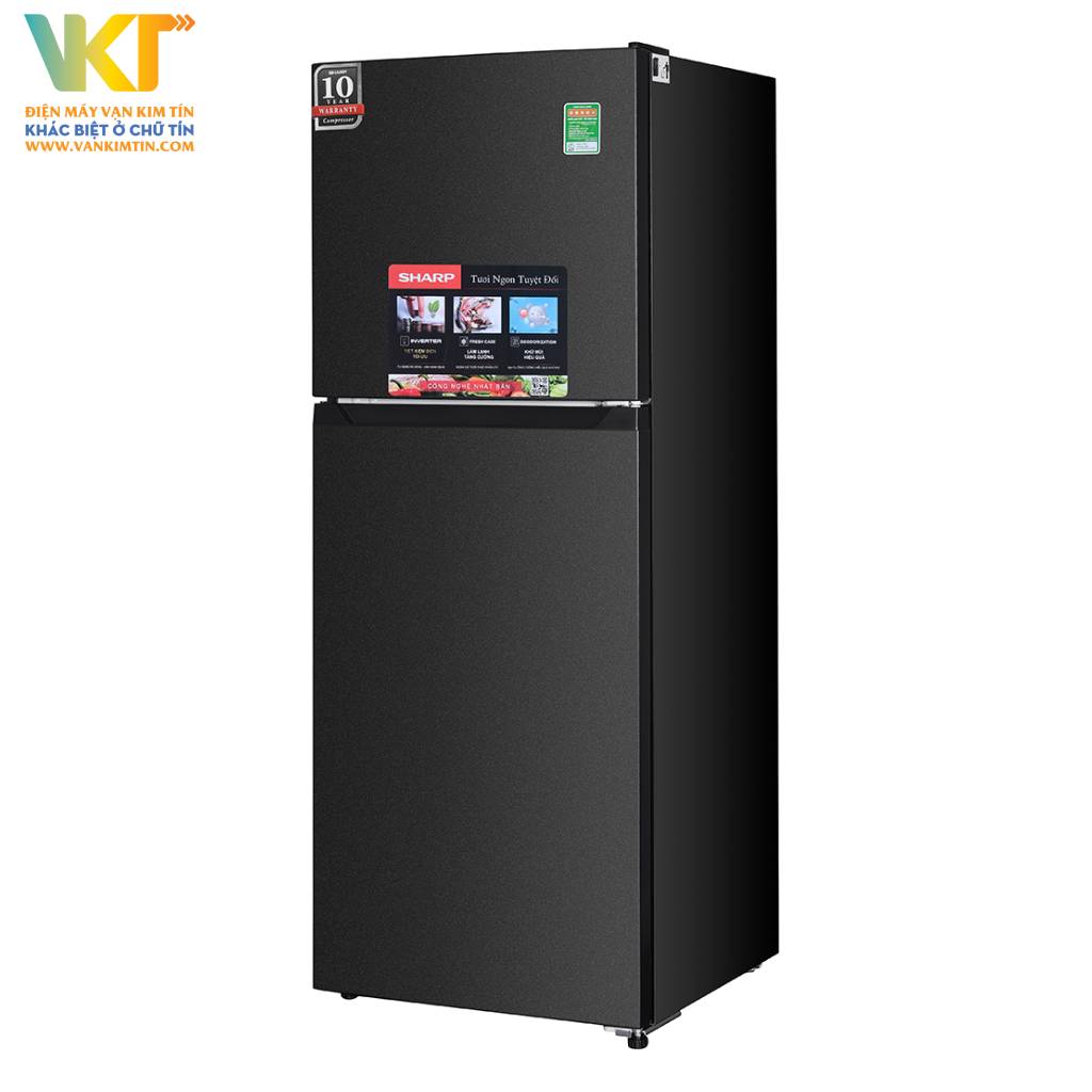 Tủ lạnh Sharp Inverter 197 lít SJ-X215V-DG - Thiết kế truyền thống nhưng vẫn đảm bảo vẻ hiện đại