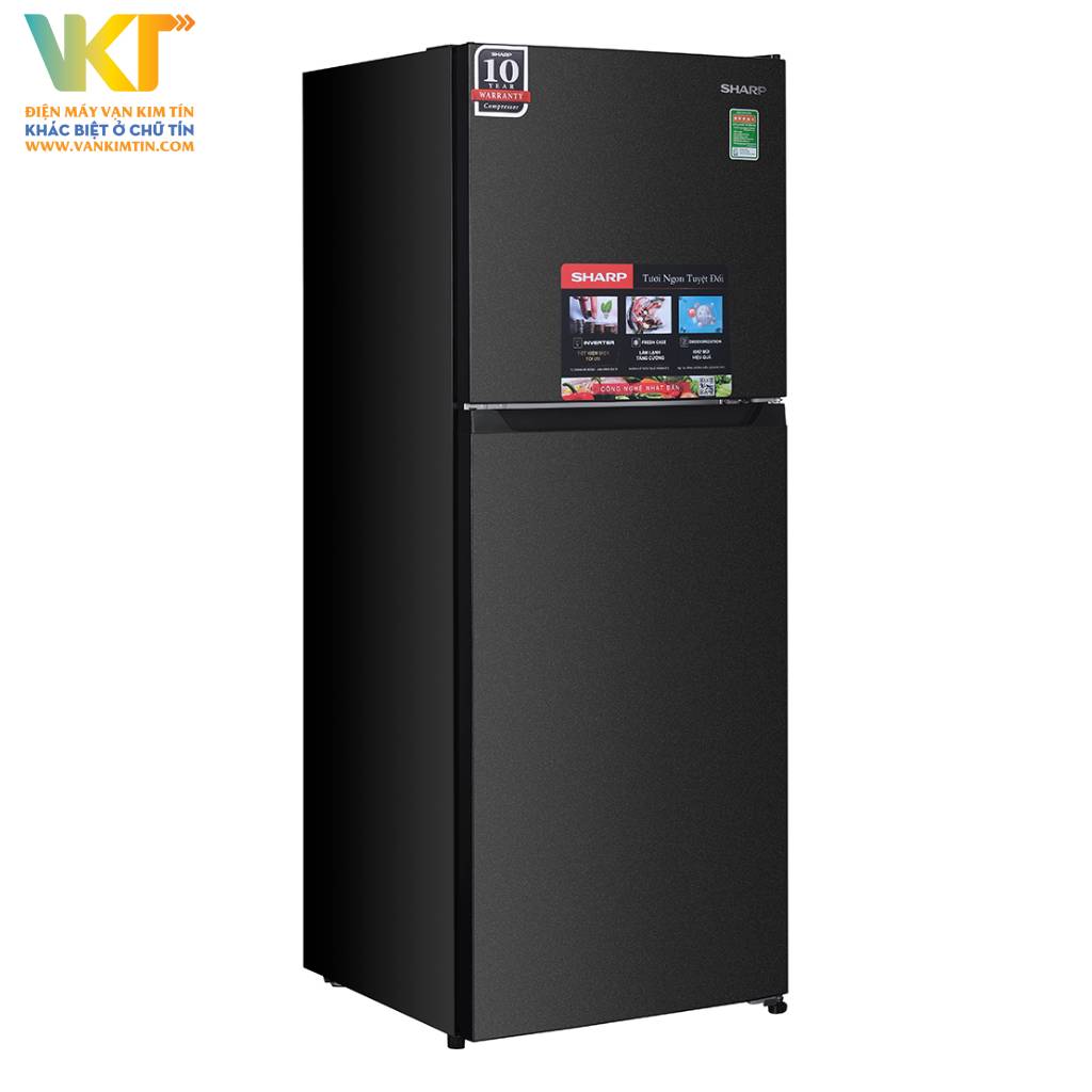 Tủ lạnh Sharp Inverter 197 lít SJ-X215V-DG - Công nghệ J-Tech Inverter, tối ưu hiệu năng hoạt động