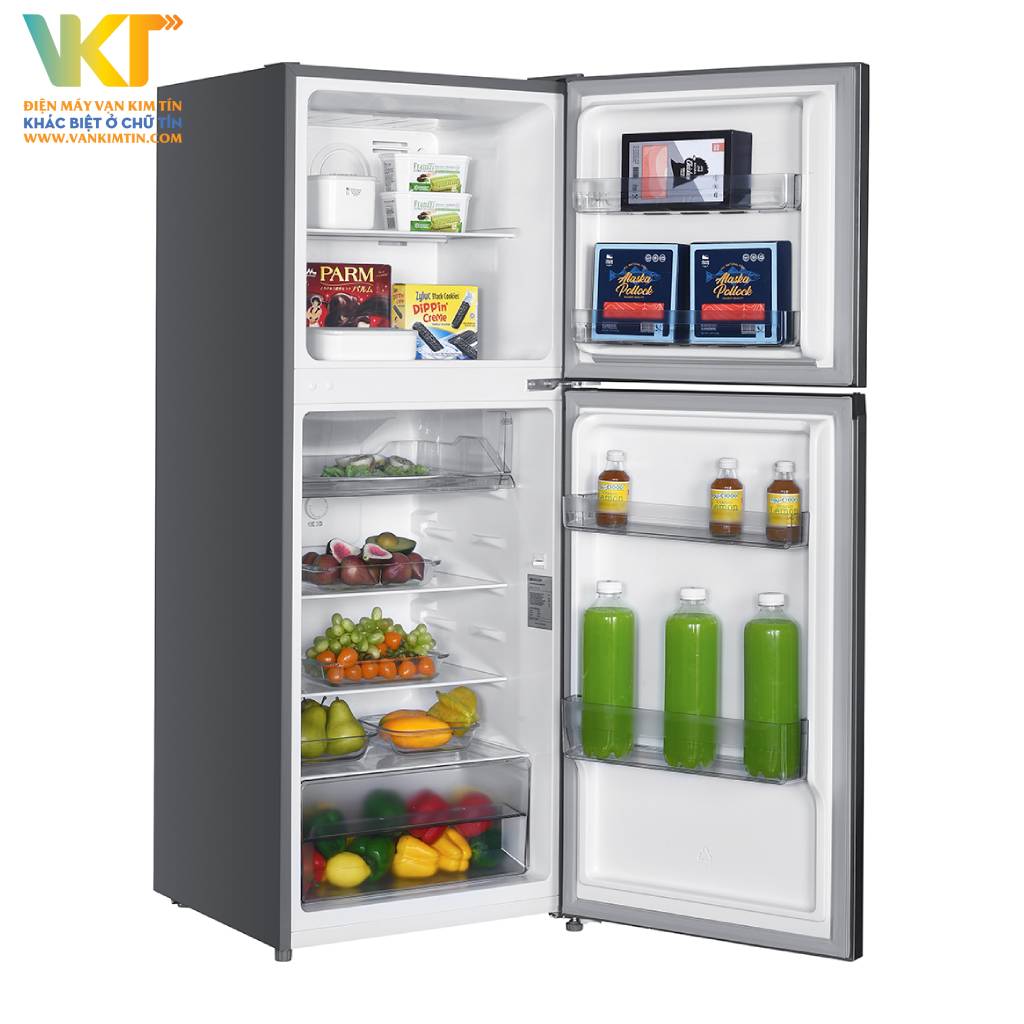 Tủ lạnh Sharp Inverter 197 lít SJ-X215V-SL - Công nghệ J-Tech, tiết kiệm chi phí điện năng