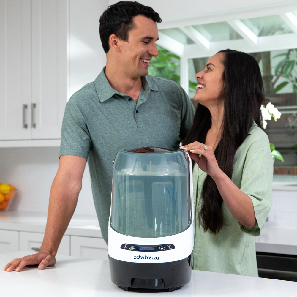 Máy Rửa Bình Sữa Baby Brezza Bottle Washer Pro Tiết Kiệm Thời Gian và Nước