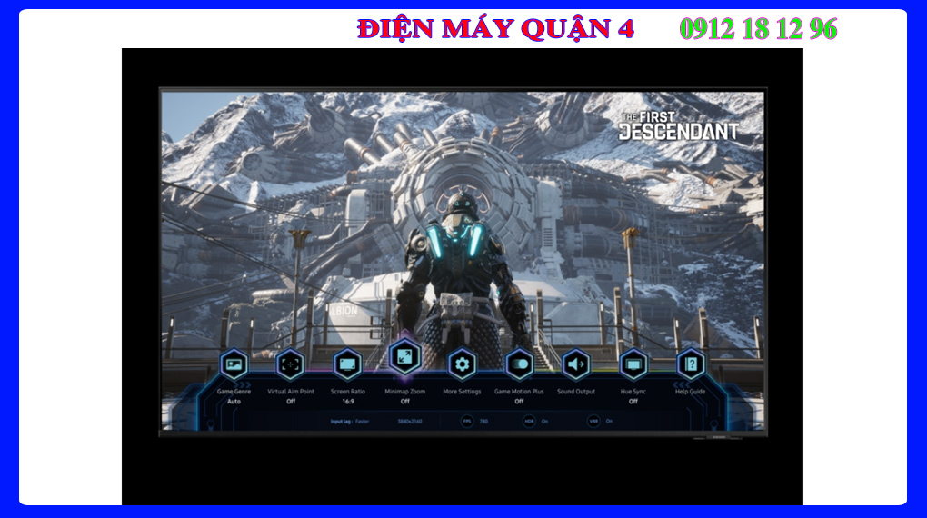 Smart Tivi QLED Samsung 55Q70D 4K 55 inch game bar