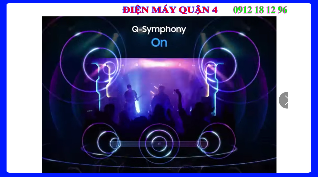 Smart Tivi QLED Samsung 4K 55 inch QA55Q70D Q-Symphony