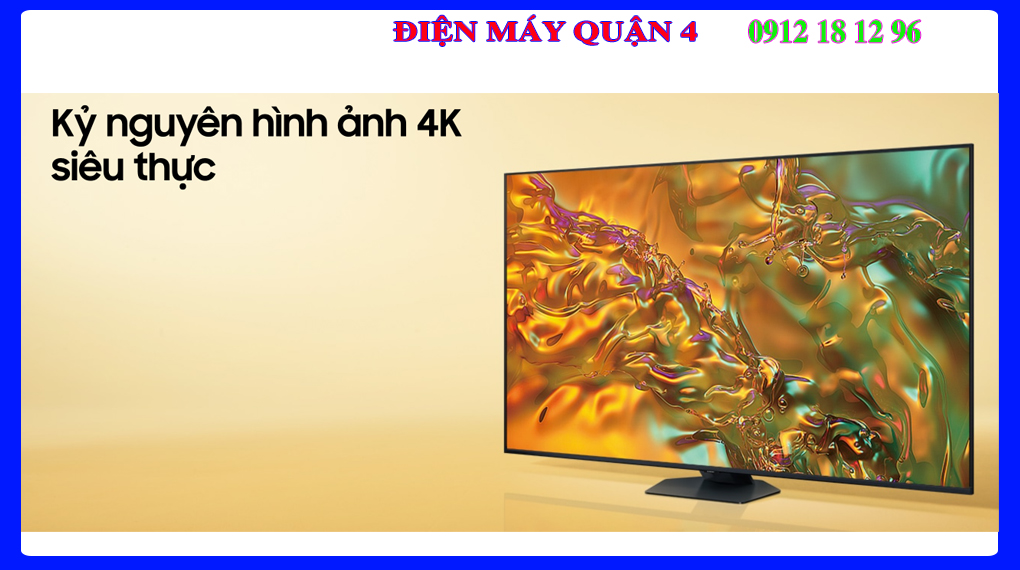 Smart Tivi QLED Samsung 4K 75 inch QA75Q80DA
