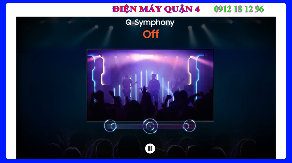 Smart Tivi Samsung 4K 98 inch UA98DU9000 Q-Symphony Off