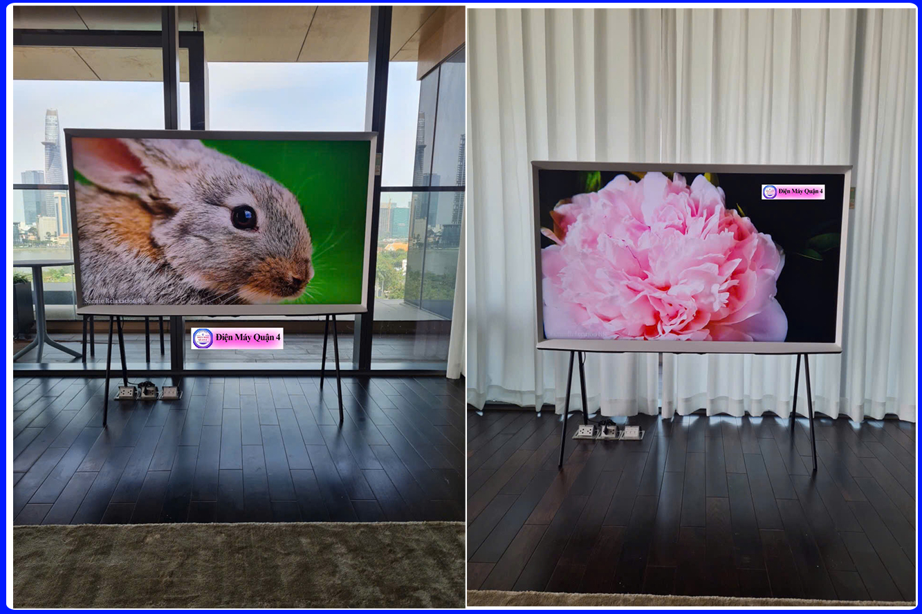 Smart Tivi The Serif QLED Samsung 4K 65 inch QA65LS01D - Chống phản sáng