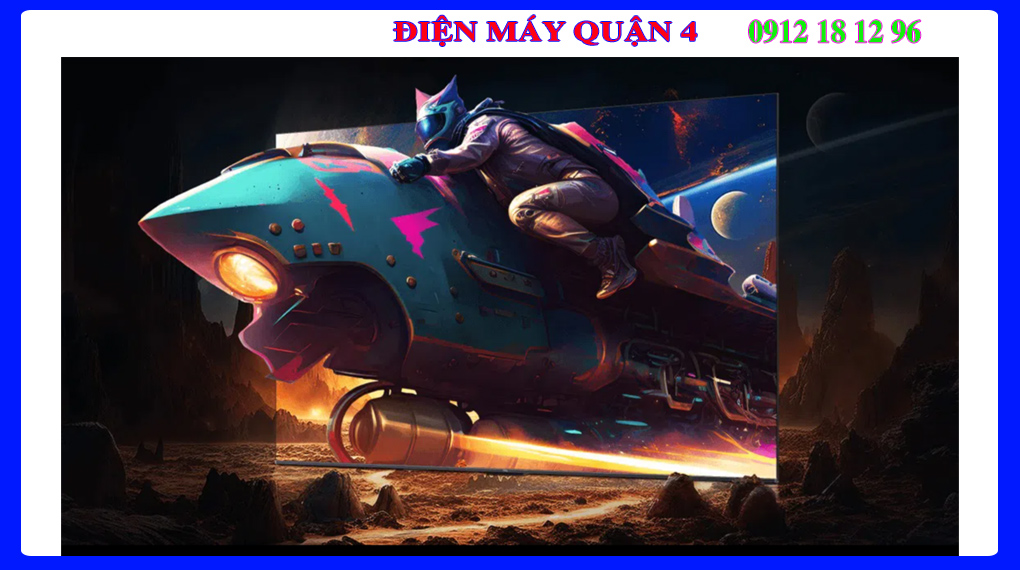 TCL 75C69B Google Tivi QLED 4K 75 inch Game Master