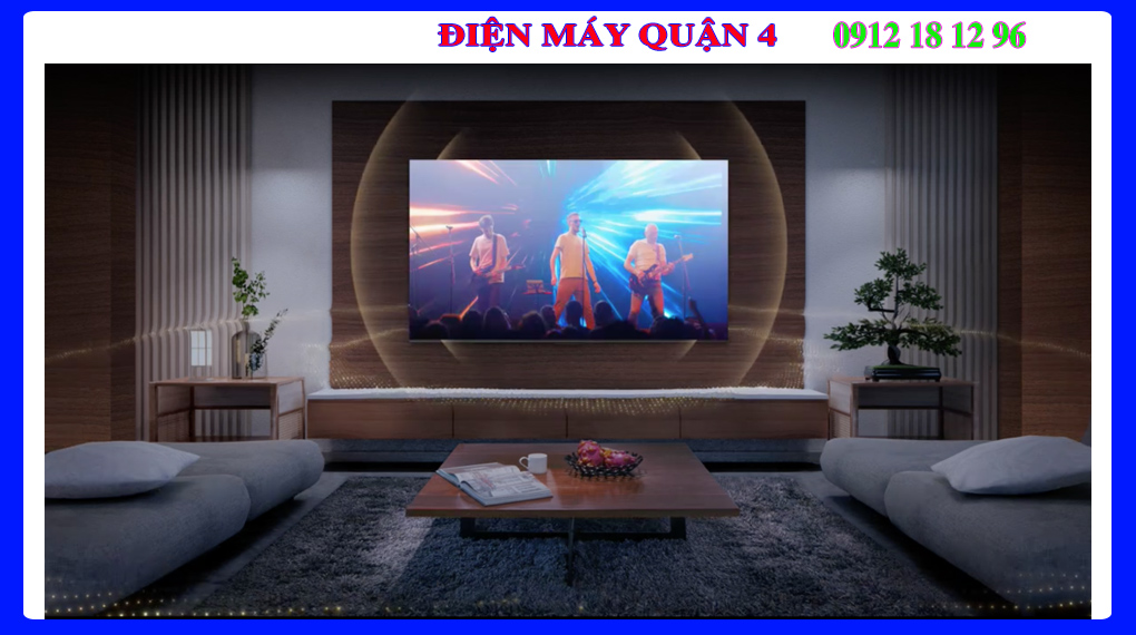 Tivi Google TCL QLED 4K 50 Inch 50C655 ONKYO 2.1ch