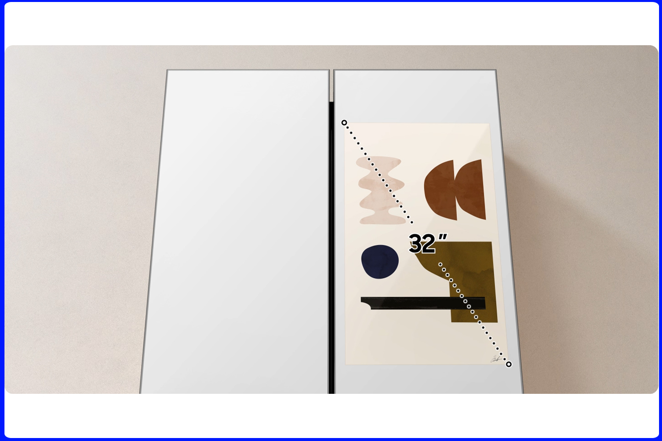 Tủ lạnh Samsung Inverter 636 Lít RF65DB990012SV - Màn hình AI Family Hub™+ 32 Inch